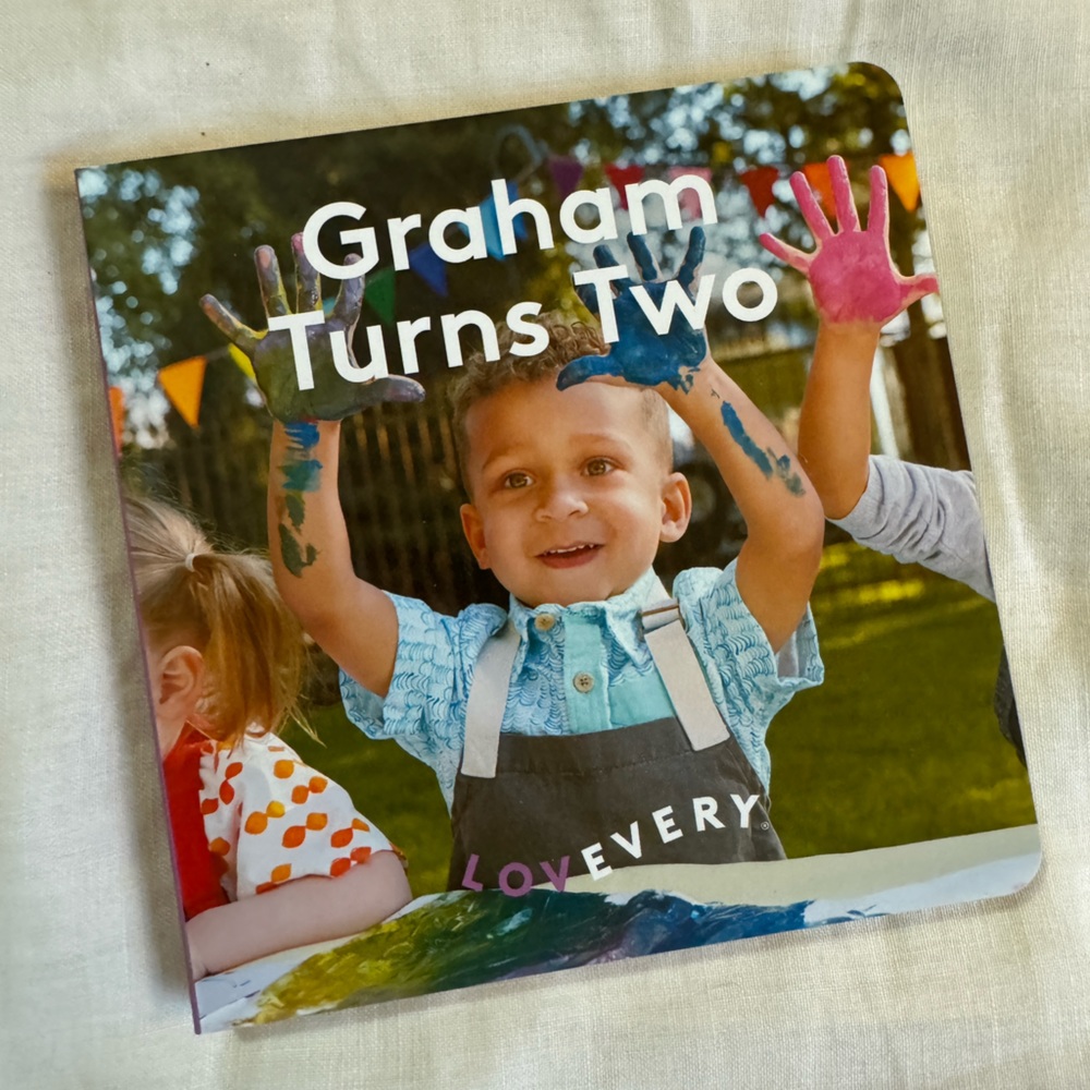 Lovevery book “Graham Turns Two”